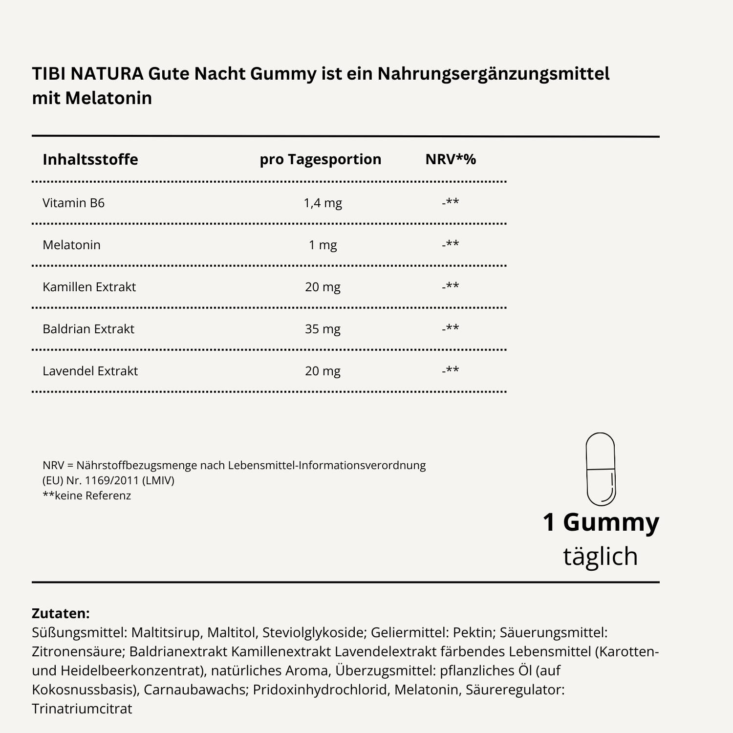 Gute Nacht Gummy 30St.